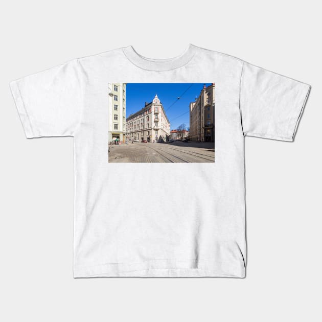 Helsinki Kids T-Shirt by ansaharju